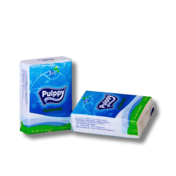 (500 gói) Khăn giấy lụa Pulppy Compact